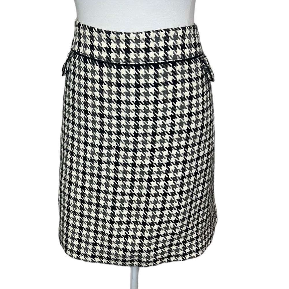 Geoffrey Beene Sport Houndstooth Skirt